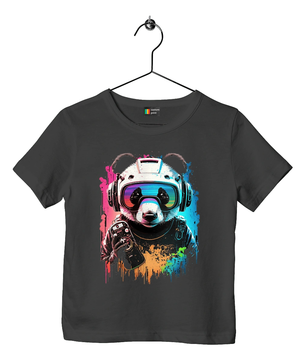 Panda in VR Helmet