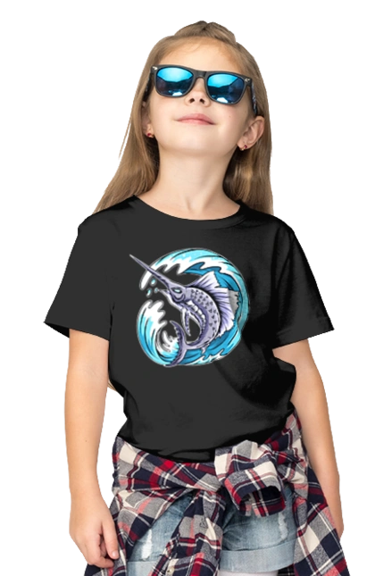 Рыба Меч И Волна