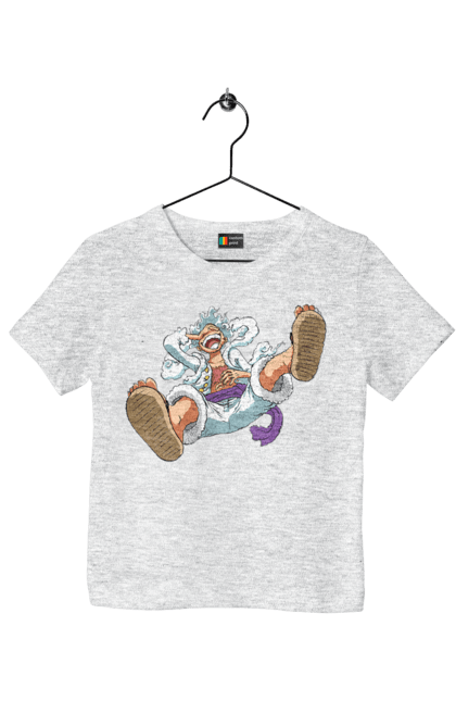 Children's t-shirt with prints One Piece Luffy. Anime, luffy, manga, monkey de luffy, one piece, pirates. 2070702