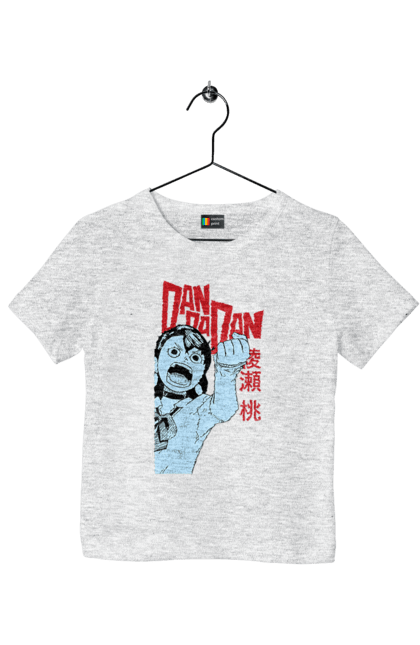 Children's t-shirt with prints Dandadan Momo Ayase. Anime, ayase, dandadan, manga, momo, momo ayase. 2070702