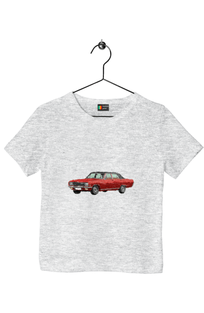 Children's t-shirt with prints Auto.3. Auto, old car, photo, professional photo. 2070702