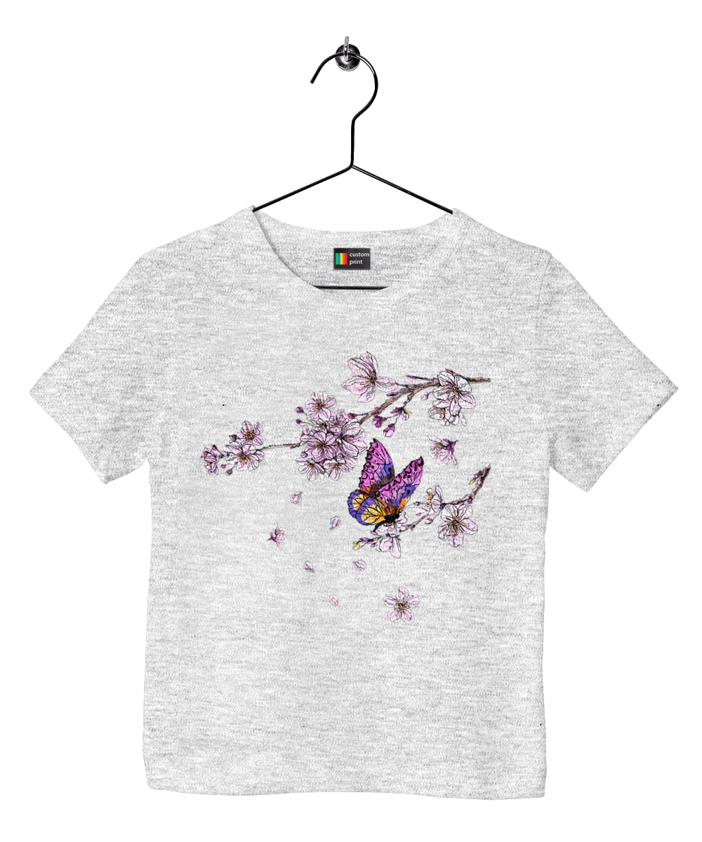 Butterfly And Sakura