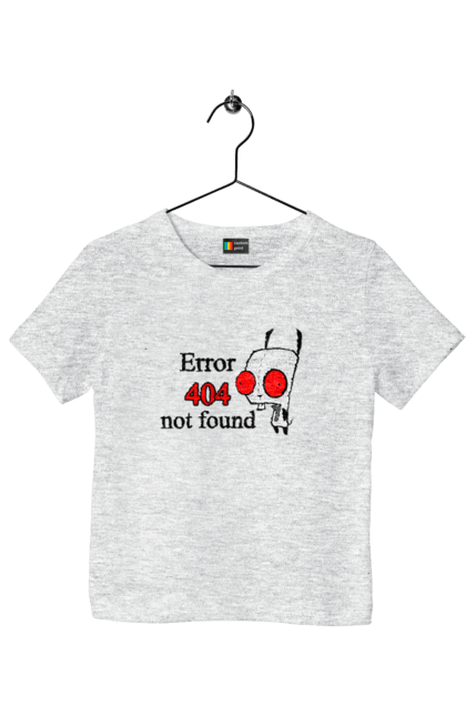 Футболка дитяча з принтом "Помилка не знайдена". Angular, c, css, html, it, javascript, jquery, php, python, react, svelt, vue, айтишник, айті, гумор, код, кодувати, прогер, програміст, програмісти, ти ж, ти ж програміст, тиж програміст. 2070702