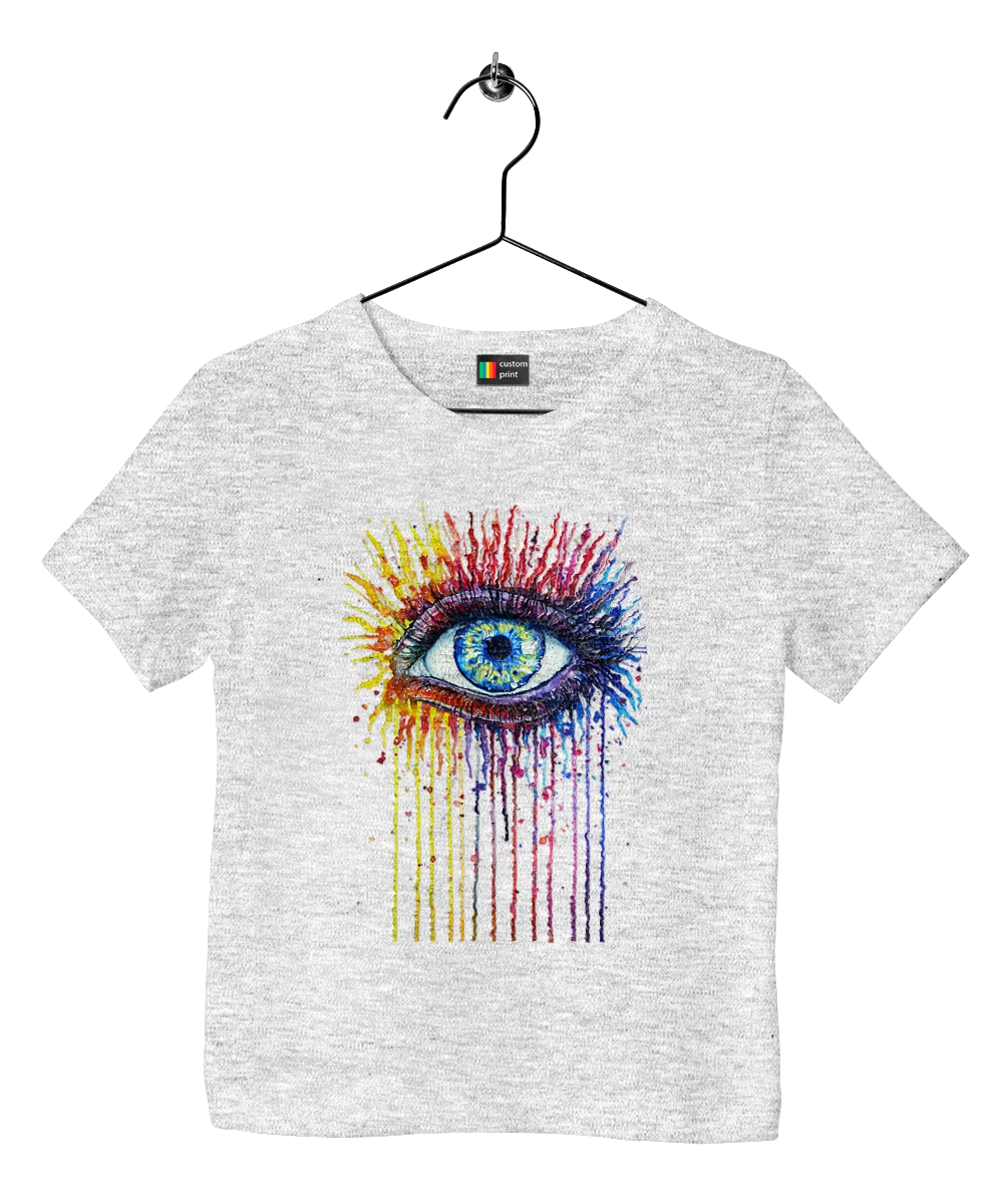 Colorful Flowing Eye
