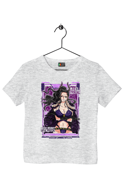 Children's t-shirt with prints One Piece Nico Robin. Anime, devil child, manga, nico robin, one piece, straw hat pirates. 2070702