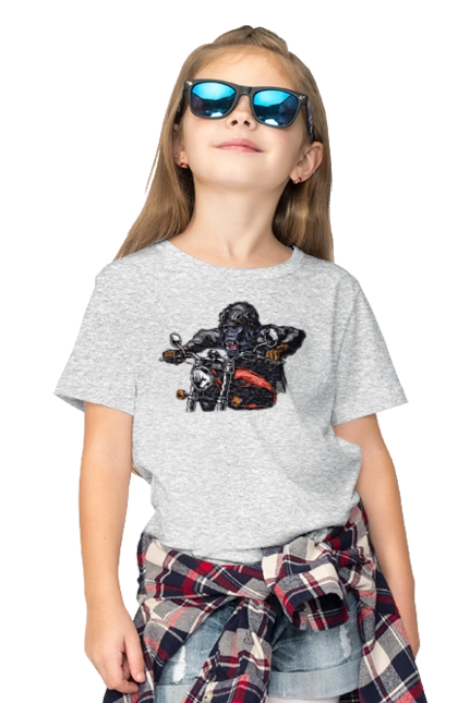 Горилла На Мопеде