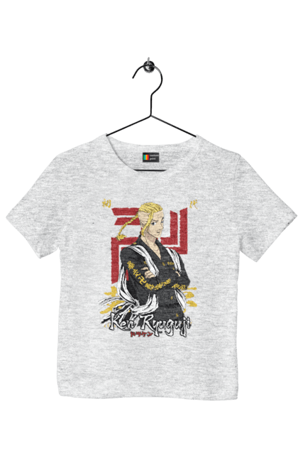 Children's t-shirt with prints Tokyo Revengers Draken. Anime, draken, ken ryuguji, ken-chin, manga, serial, tokyo manji gang, tokyo revengers. 2070702