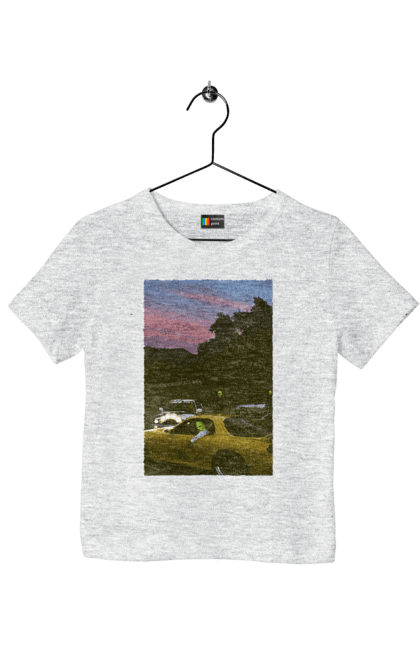 Футболка дитяча з принтом "Авто". 2022, авто, автомобілі, механик, стиль. 2070702