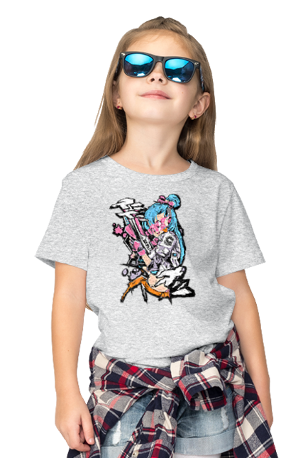 Children's t-shirt with prints Dragon Ball Bulma. Anime, bulma, dragon ball, goku, manga, tv series, vegeta. 2070702