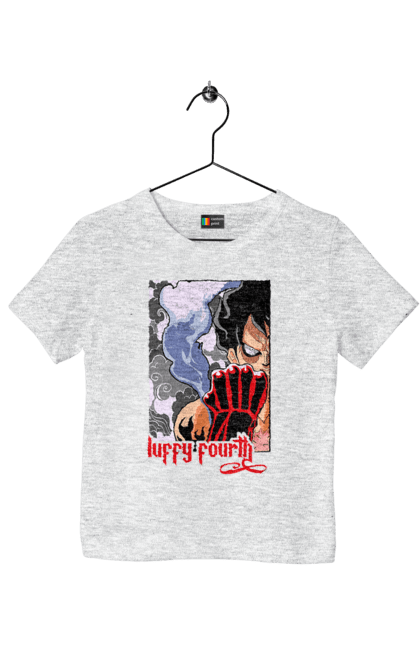 Children's t-shirt with prints One Piece Luffy. Anime, luffy, manga, monkey de luffy, one piece, pirates. 2070702