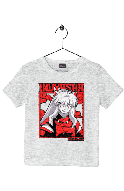 Футболка дитяча з принтом "Inuyasha". Anime, inuyasha, manga, rumiko takahashi, аніме, демон охоронець, манга, руміко такахасі. 2070702