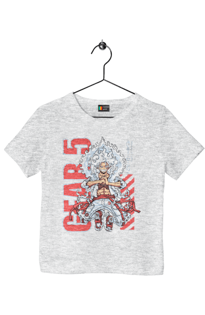 Children's t-shirt with prints One Piece Luffy. Anime, luffy, manga, monkey de luffy, one piece, pirates. 2070702