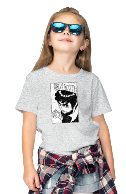 Children's t-shirt with prints Naruto Rock Lee. Anime, manga, naruto, rock lee, shinobi, team guy. 2070702