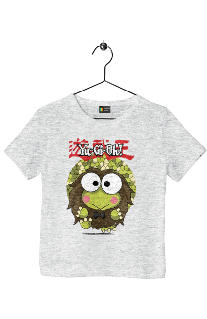 Children's t-shirt with prints Yu Gi Oh! Keroppi. Brand, character, hello kitty, keroppi, yu gi oh, yugio. 2070702