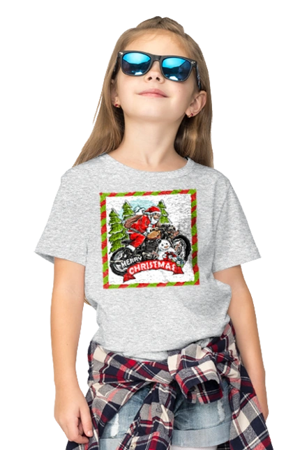 Санта на мотоциклі