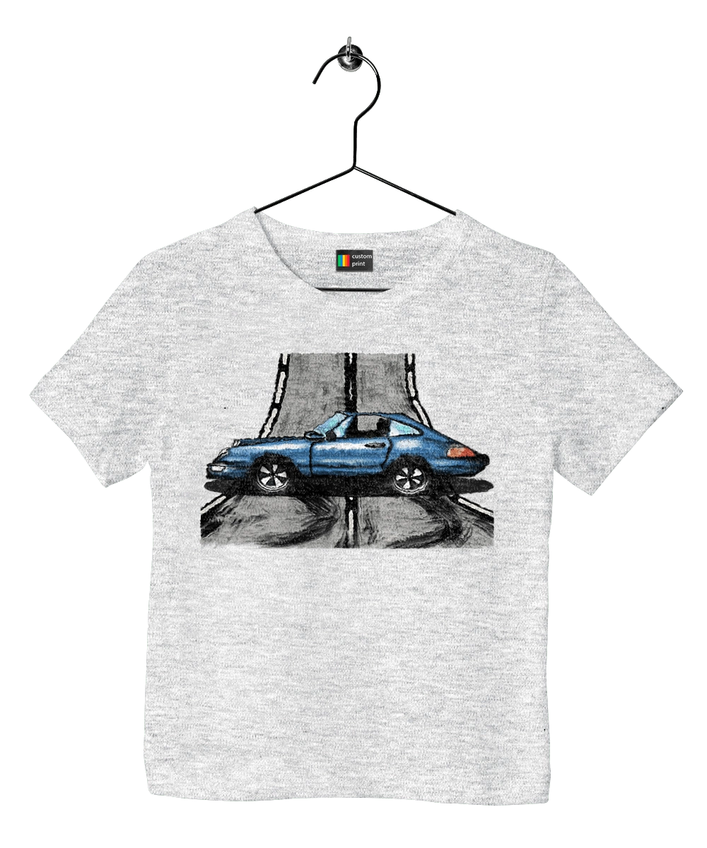 Sports Car On The Road