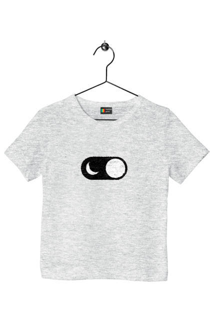 Футболка дитяча з принтом "Нічний режим". Angular, c, css, html, it, javascript, jquery, php, python, react, svelt, vue, айтишник, айті, гумор, код, кодувати, прогер, програміст, програмісти, ти ж, ти ж програміст, тиж програміст. 2070702