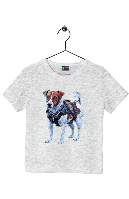 Футболка дитяча з принтом "Пес Патрон". Зсу, патрон, пес, пес патрон, україна. 2070702