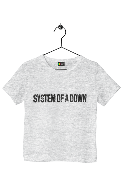 Футболка детская с принтом System of a Down. Soad, альтернативный метал, группа, метал, музыка, ню-метал, прогрессивный метал, рок, хард-рок, хеви-метал. 2070702