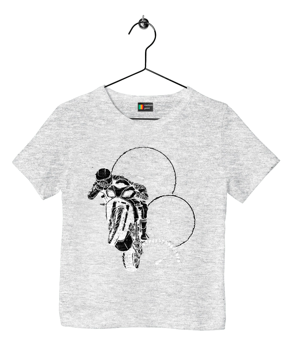 Мотоцикл И Скорость Белый