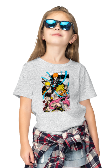 Children's t-shirt with prints Anime. Anime, fandom, light novel, manga. 2070702