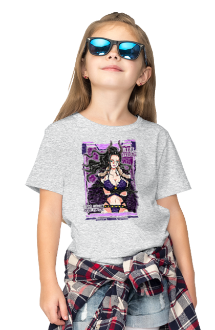 Children's t-shirt with prints One Piece Nico Robin. Anime, devil child, manga, nico robin, one piece, straw hat pirates. 2070702