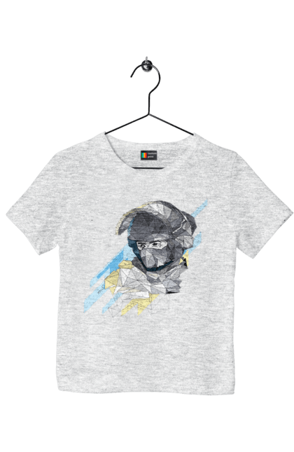 Футболка дитяча з принтом "Слава збройним силам України". День захисника, день захистиць, марка, подяка, слава зсу, укрпошта. 2070702