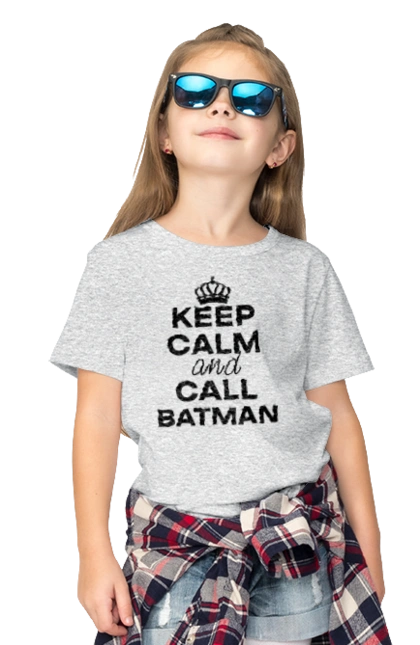 Keep Calm and Call Batman black