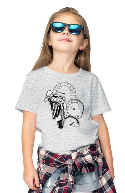 Motorcycle Speed Black