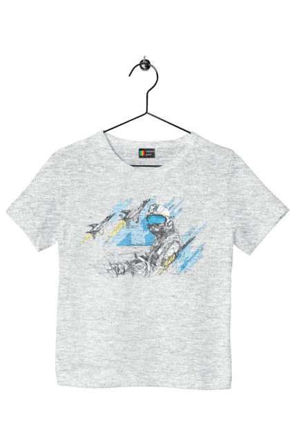 Футболка дитяча з принтом "Слава збройним силам України". День захисника, день захистиць, марка, подяка, слава зсу, укрпошта. 2070702