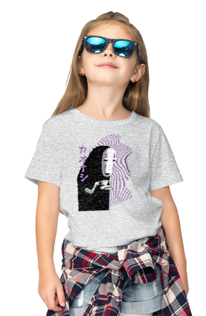 Children's t-shirt with prints Spirited Away Kaonashi. Faceless, kaonashi, spirited away. 2070702