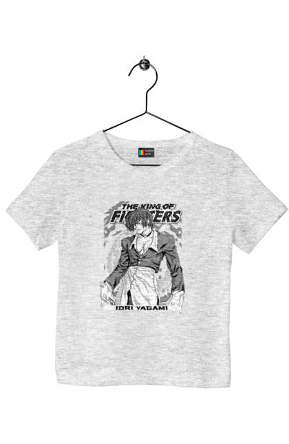 Children's t-shirt with prints The King of Fighters Iori Yagami. Game, iori yagami, king of fighters, rivals, video game. 2070702