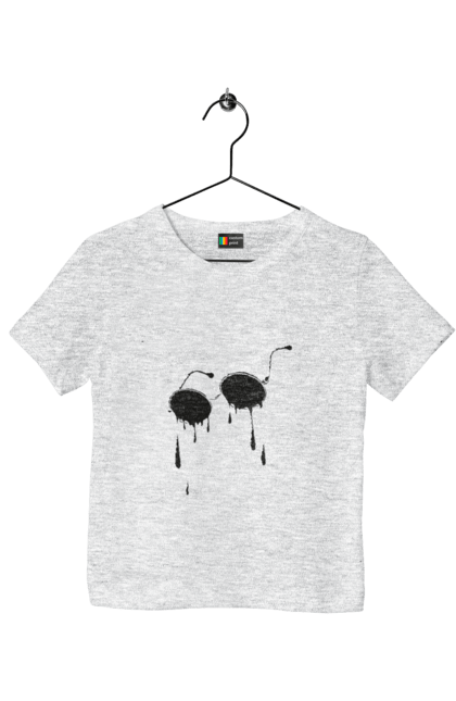 Children's t-shirt with prints Glasses. Glasses, summer, sunglasses, tears. 2070702