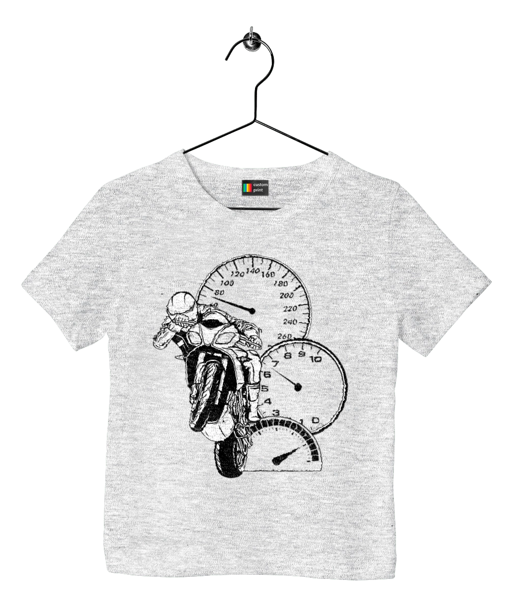 Motorcycle Speed Black