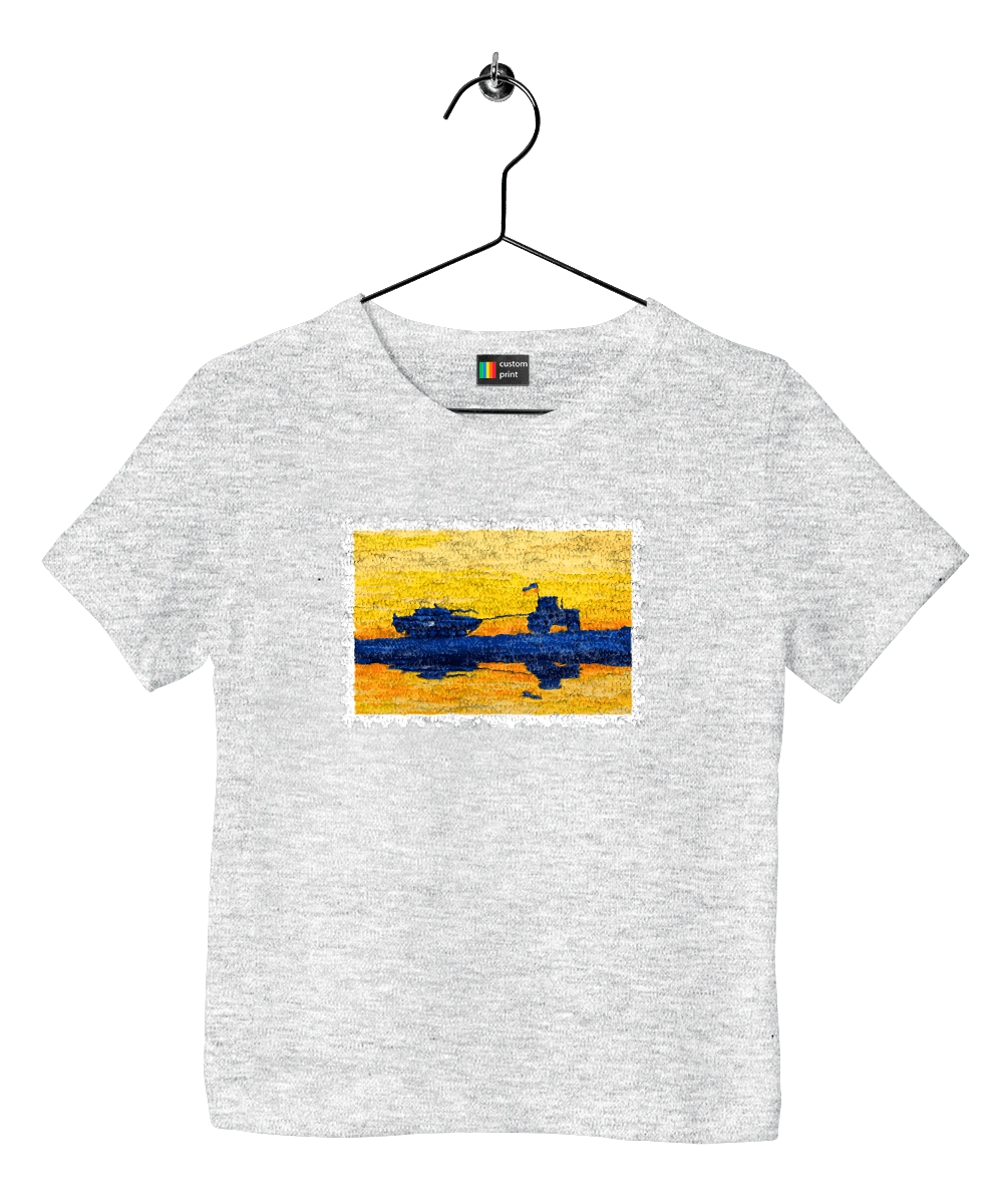 New brand, tractor pulling tank