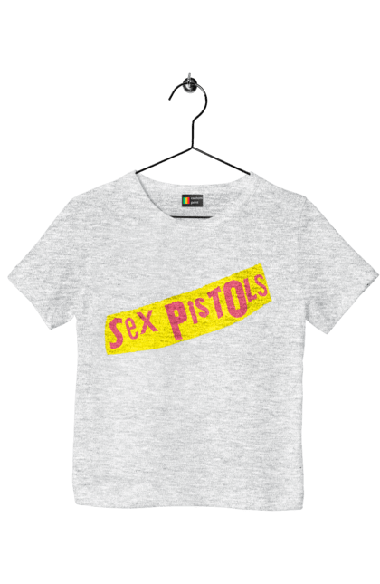 Футболка детская с принтом Sex Pistols. Sex pistols, группа, музыка, панк, панк-революция, панк-рок, рок. 2070702