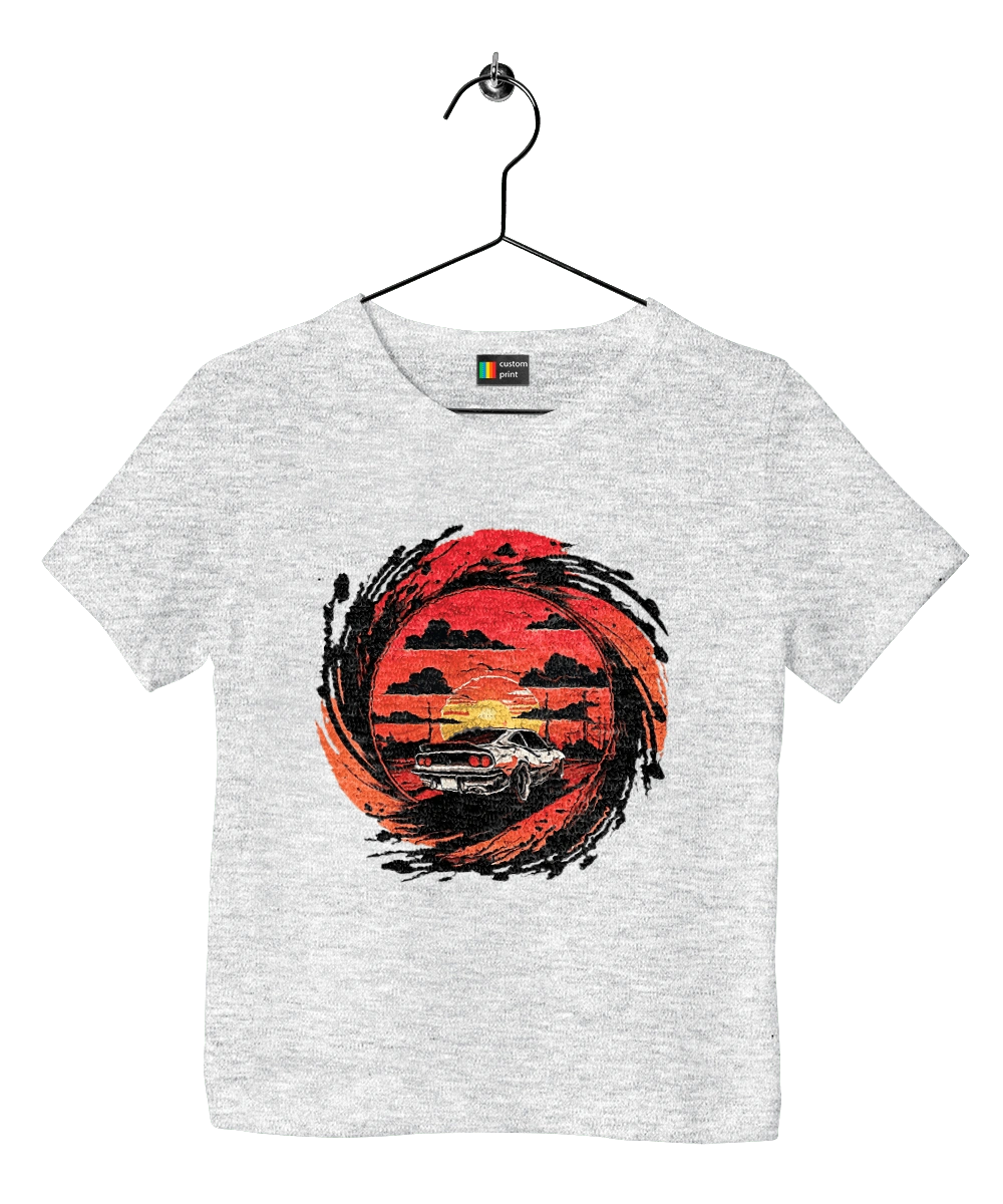 Феррари на закате