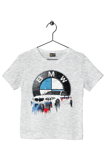 Футболка дитяча з принтом "BMW". Bmw, авто, бмв, бмв фан, фанклуб. 2070702