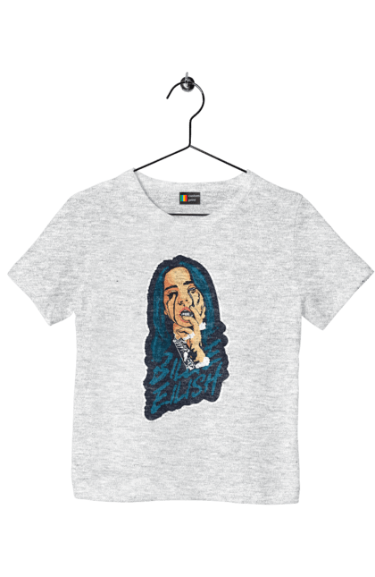 Футболка дитяча з принтом "Billie Eilish". Активістка, біллі айліш, мизукант, права, співачка, тварини. 2070702