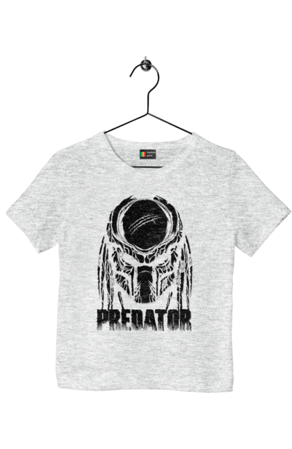 Children's t-shirt with prints The Predator. Alien, cinema, film, predator, thriller. 2070702