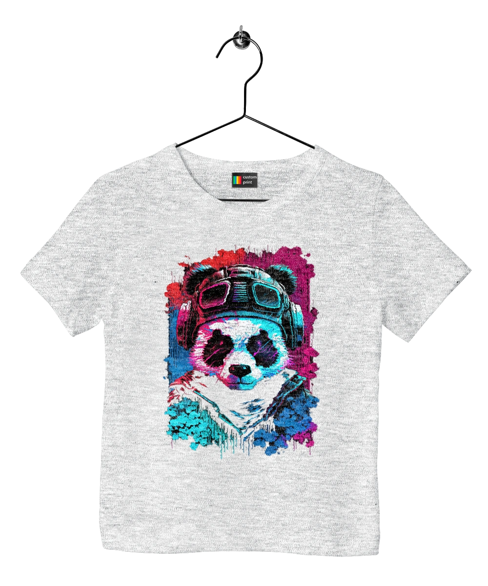 Панда в VR шлеме