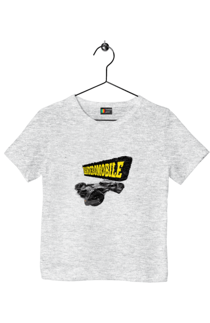 Children's t-shirt with prints Truck. Auto, auto bandera, batman, batmobile, car, military car, super car, truck. 2070702