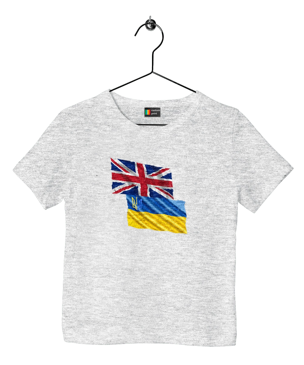 Флаг Соединенного Королевства, Флаг Украины, Поддержка Украины