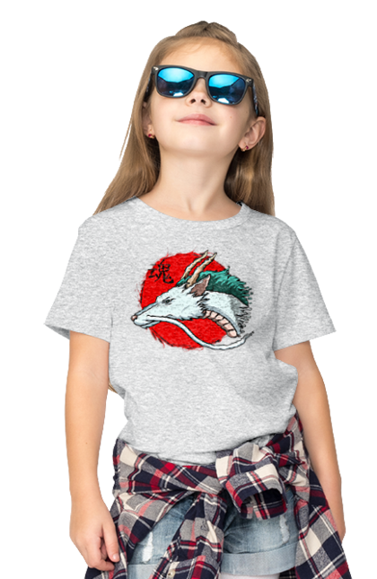 Children's t-shirt with prints Spirited Away Haku. Dragon, haku, spirited away, studio ghibli. 2070702