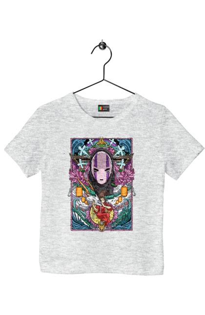 Children's t-shirt with prints Spirited Away Kaonashi. Faceless, kaonashi, spirited away. 2070702