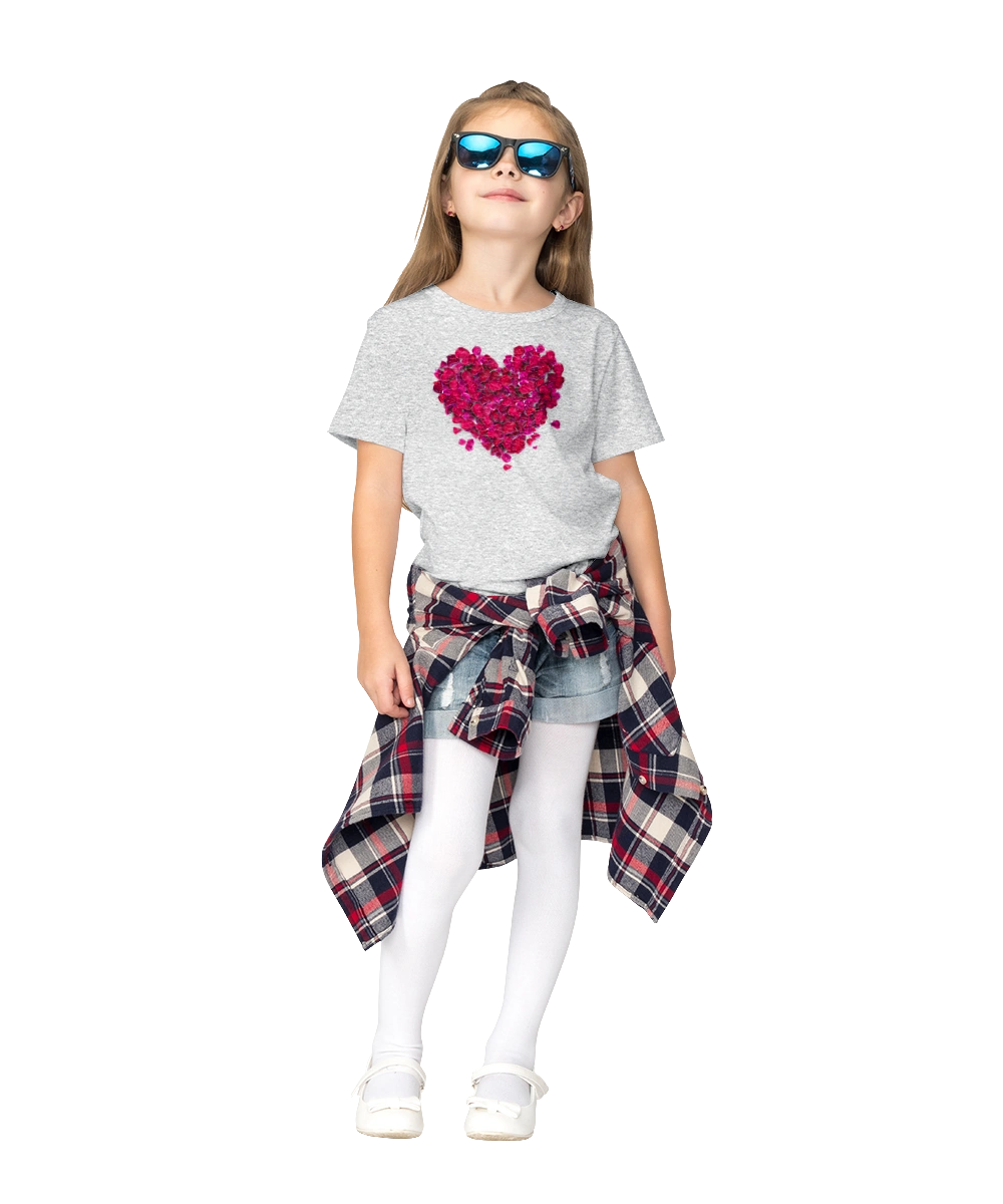 Heart From Rose Petals