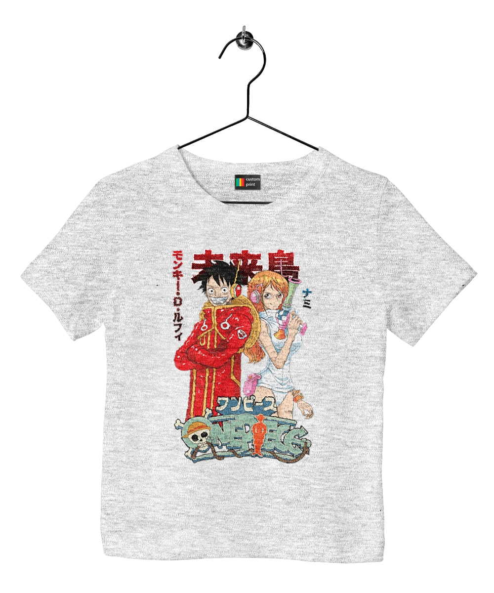 Ван Пис Нами и Луффи