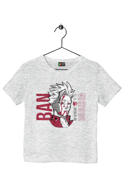 Children's t-shirt with prints Seven deadly sins Ban. Anime, ban, manga, seven deadly sins. 2070702