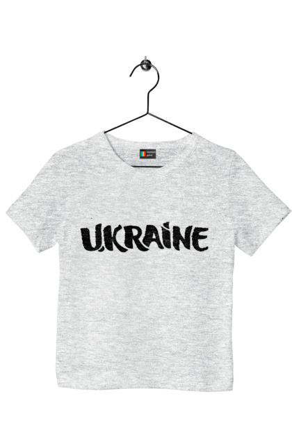 Футболка дитяча з принтом "Україна". Вітчизна, країна, україна. 2070702