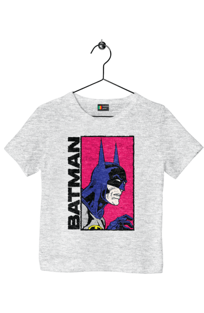 Children's t-shirt with prints Batman. Batman, bruce wayne, comics, dark knight, dc comics, justice league, movie, superhero. 2070702